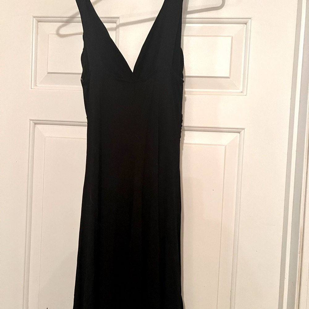 Women's cross front dress.